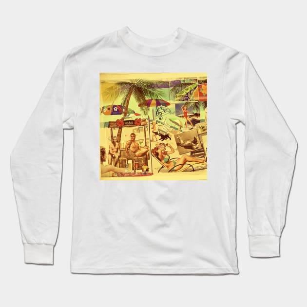 Postcard from La Verne (Those Golden Years) Long Sleeve T-Shirt by PrivateVices